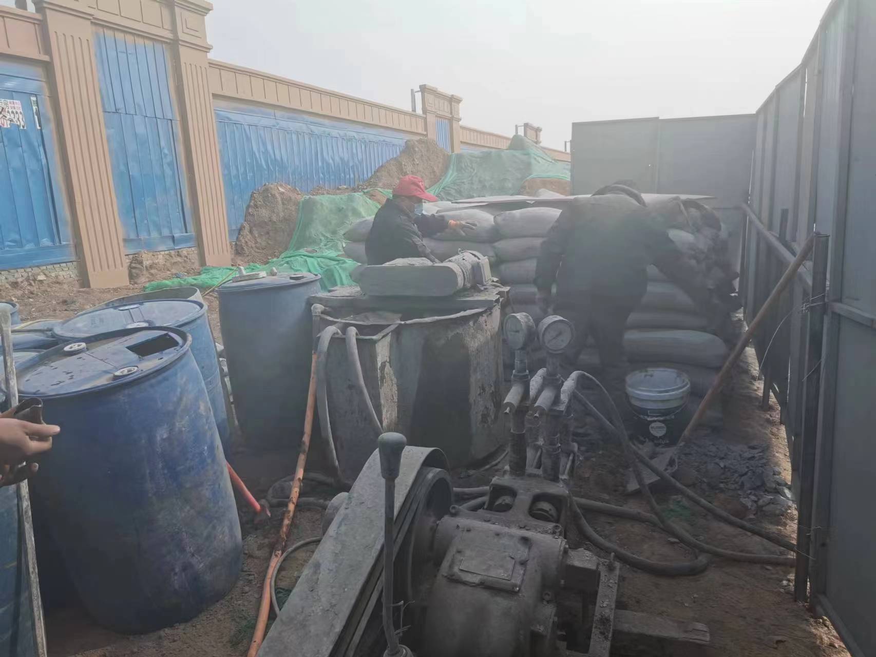 南召房屋下沉注浆